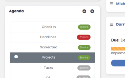 Enhanced Agenda Timer | Performance Scoring